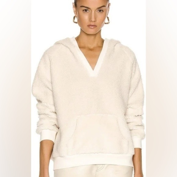 Nili Lotan Cream Hoodie - Picture 1 of 16